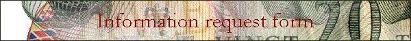 Information request form